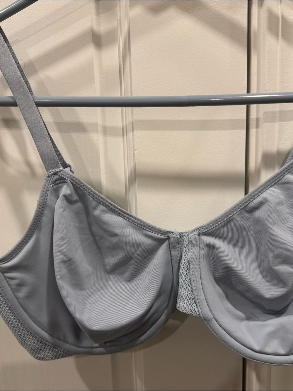 Wacoal Gray Underwire Full-Coverage Bra